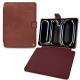 Custodia a portafoglio in pelle per Apple iPad Pro 13 (2024) - Passion vintage ( Pantone #591d16 ) 
