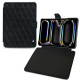 Capa em pele para Apple iPad Pro 13 (2024) - Dark vintage - Couture ( Pantone #050505 ) 