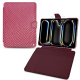 Funda cartera de piel para Apple iPad Pro 13 (2024) - Serpent ciclamino ( Pantone #9E4C6E ) 