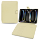 Funda cartera de piel para Apple iPad Pro 13 (2024) - Beige PU ( Pantone #ceb888 ) 