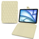硬质真皮保护套 Apple iPad Air - Ivoire - Couture ( Pantone #d6d6c6 ) 