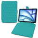 Capa em pele Apple iPad Air - Bleu fluo - Couture