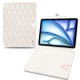 Funda de piel Apple iPad Air - Blanc escumo - Couture ( Pantone #D6D6D1 )