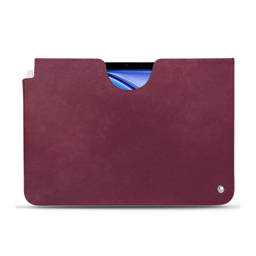 Pochette en cuir premium pour Apple iPad AirPrune vintage ( Pantone #612434 ) 