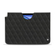 Apple iPad Air leather pouch - Noir - Couture ( Nappa - Black ) 