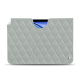 Custodia in pelle Apple iPad Air - Gris - Couture ( Nappa - Pantone #c1c6c8 ) 