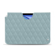 Lederschutzhülle Apple iPad Air - Bleu ciel - Couture ( Nappa - Pantone #abcae9 ) 