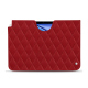 硬质真皮保护套 Apple iPad Air - Rouge - Couture ( Nappa - Pantone #d50032 ) 
