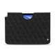 Funda de piel Apple iPad Air - Ebène - Couture ( Noir / Black ) 