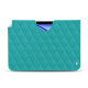 硬质真皮保护套 Apple iPad Air - Bleu fluo - Couture