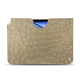 Funda de piel Apple iPad Air - Autruche desert ( Pantone #A39382 ) 