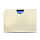 Custodia in pelle Apple iPad Air - Crocodile milk ( Pantone #d6d2c4 ) 