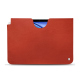 Pochette cuir Apple iPad Air - Arange clouquié ( Pantone #D33108 )