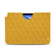 Capa em pele Apple iPad Air - Jaune soulèu - Couture ( Pantone #F3B934 )