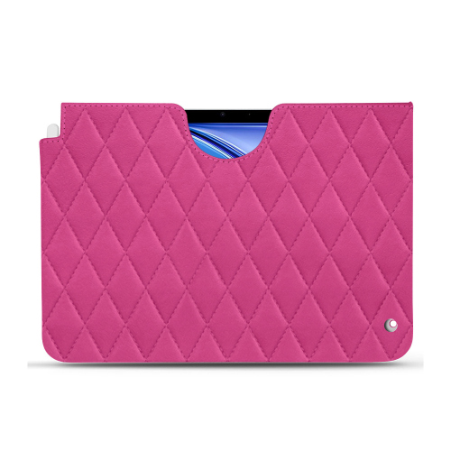 Pochette en cuir premium pour Apple iPad AirRose BB - Couture ( Pantone #DB599F )