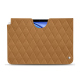 Pochette cuir Apple iPad Air - Castan esparciate - Couture ( Pantone #824F2A )