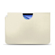 Apple iPad Air leather pouch - Blanc PU ( White ) 