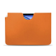 Lederschutzhülle Apple iPad Air - Orange PU ( Pantone #ff9351 )