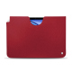 Apple iPad Air leather pouch - Rouge passion ( Pantone #a6192e ) 