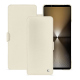 Housse cuir Sony Xperia 1 VI - Blanc ( Nappa / White ) 