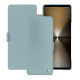 Lederschutzhülle Sony Xperia 1 VI - Bleu ciel ( Nappa - Pantone #abcae9 ) 