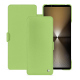Custodia in pelle Sony Xperia 1 VI - Vert olive ( Nappa - Pantone #a7c58e ) 