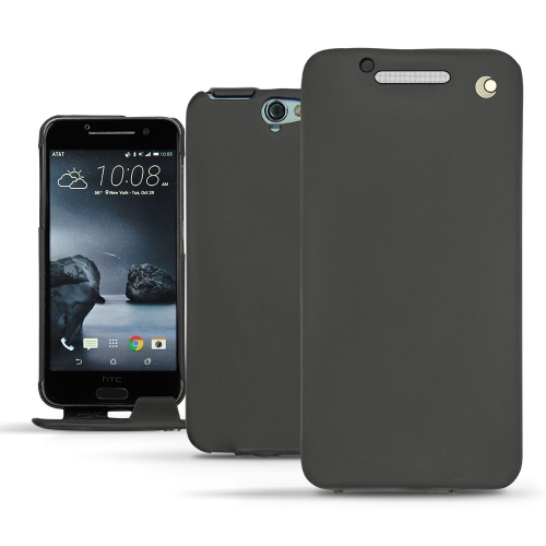HTC One A9 leather case - Noir ( Nappa - Black ) 