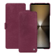 Housse cuir Sony Xperia 1 VI - Prune vintage ( Pantone #612434 ) 