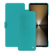 硬质真皮保护套 Sony Xperia 1 VI - Bleu fluo