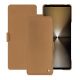 Custodia in pelle Sony Xperia 1 VI - Beige Veggie ( Pantone #dab9a1 ) 
