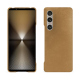 Funda de piel Sony Xperia 1 VI - Sable vintage ( Pantone #9b7340 ) 