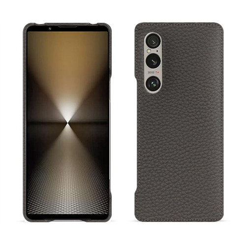 Luxus-Rückschale für Sony Xperia 1 VI - Noreve | Eleganter und hochwertiger SchutzAnthracite ( Pantone #41403c ) 
