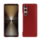 Custodia in pelle Sony Xperia 1 VI - Tomate ( Pantone #a61715 ) 
