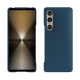 Custodia in pelle Sony Xperia 1 VI - Indigo ( Pantone #1f4565 ) 