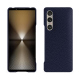 Coque cuir Sony Xperia 1 VI - Cobalt ( Pantone #2b253f ) 