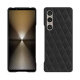 Custodia in pelle Sony Xperia 1 VI - Noir - Couture ( Nappa - Black ) 