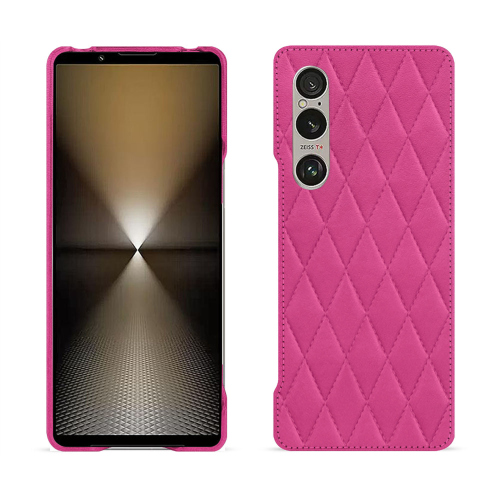 Luxury Back Cover for Sony Xperia 1 VI - Noreve | Elegant and High-End ProtectionRose BB - Couture ( Pantone #DB599F )