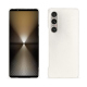Custodia in pelle Sony Xperia 1 VI - Blanc escumo ( Pantone #D6D6D1 )