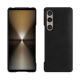 Funda de piel Sony Xperia 1 VI - Negre poudro ( Pantone #111212 )