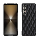 Custodia in pelle Sony Xperia 1 VI - Onyx - Couture ( Noir / Black ) 