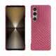 Coque cuir Sony Xperia 1 VI - Serpent ciclamino ( Pantone #9E4C6E ) 