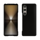 Custodia in pelle Sony Xperia 1 VI - Noir Veggie ( Noir / Black) 