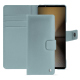 Sony Xperia 1 VI leather wallet case - Bleu ciel ( Nappa - Pantone #abcae9 ) 