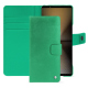 Capa de couro para carteira Sony Xperia 1 VI - Menthe vintage ( Pantone #37b375 ) 