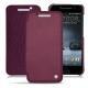 Housse cuir HTC One A9 - Prune vintage ( Pantone 512C ) 