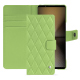 皮革钱包套 Sony Xperia 1 VI - Vert olive - Couture ( Nappa - Pantone #a7c58e ) 