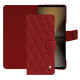 Sony Xperia 1 VI leather wallet case - Tomate - Couture ( Pantone #a61715 )