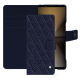 Sony Xperia 1 VI leather wallet case - Cobalt - Couture ( Pantone #2b253f ) 