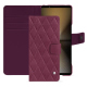Capa de couro para carteira Sony Xperia 1 VI - Prune vintage - Couture ( Pantone #612434 ) 