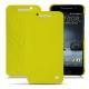 Housse cuir HTC One A9 - Jaune fluo